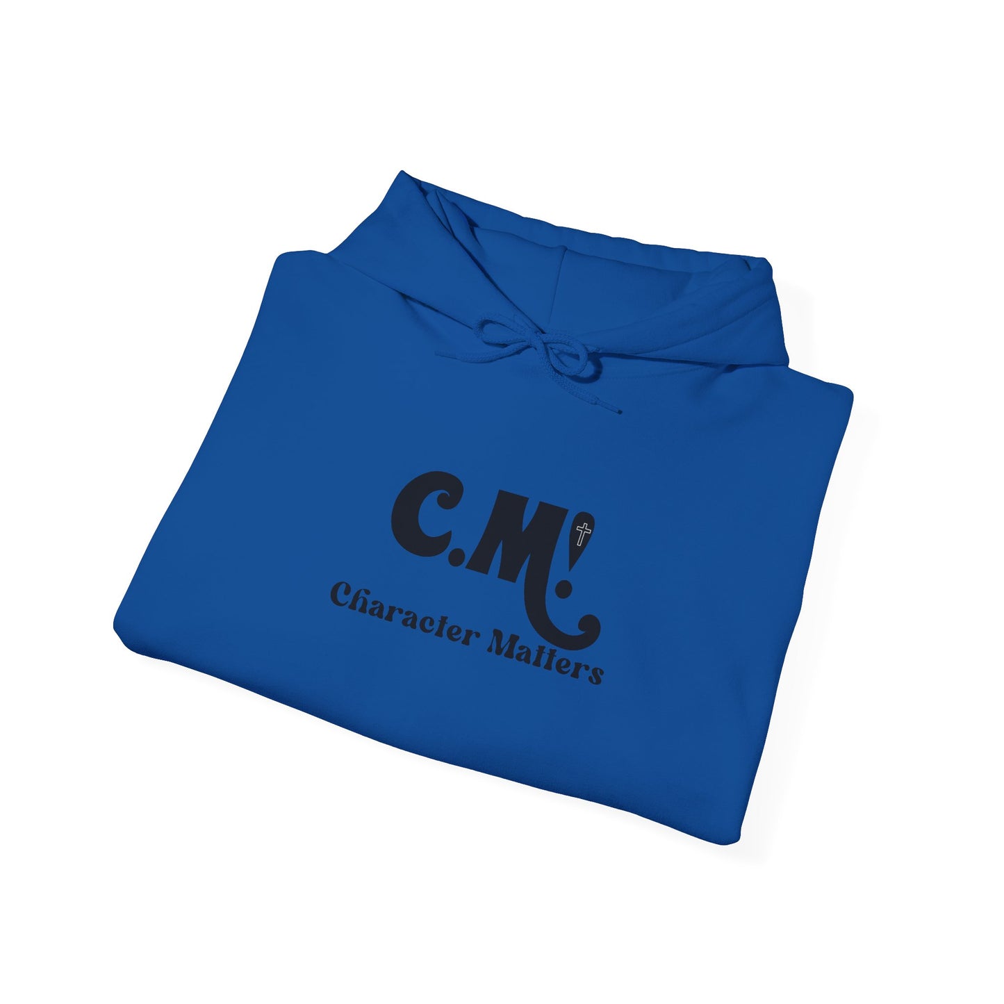 "CM" character matters" Unisex Heavy Blend™ Hooded Sweatshirt