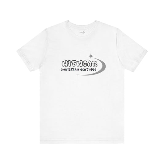 "Witwear " Logo Hallow Jersey Short Sleeve T-Shirt