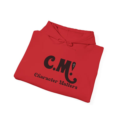 "CM" character matters" Unisex Heavy Blend™ Hooded Sweatshirt