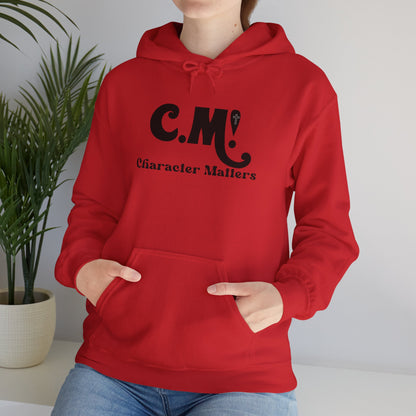 "CM" character matters" Unisex Heavy Blend™ Hooded Sweatshirt